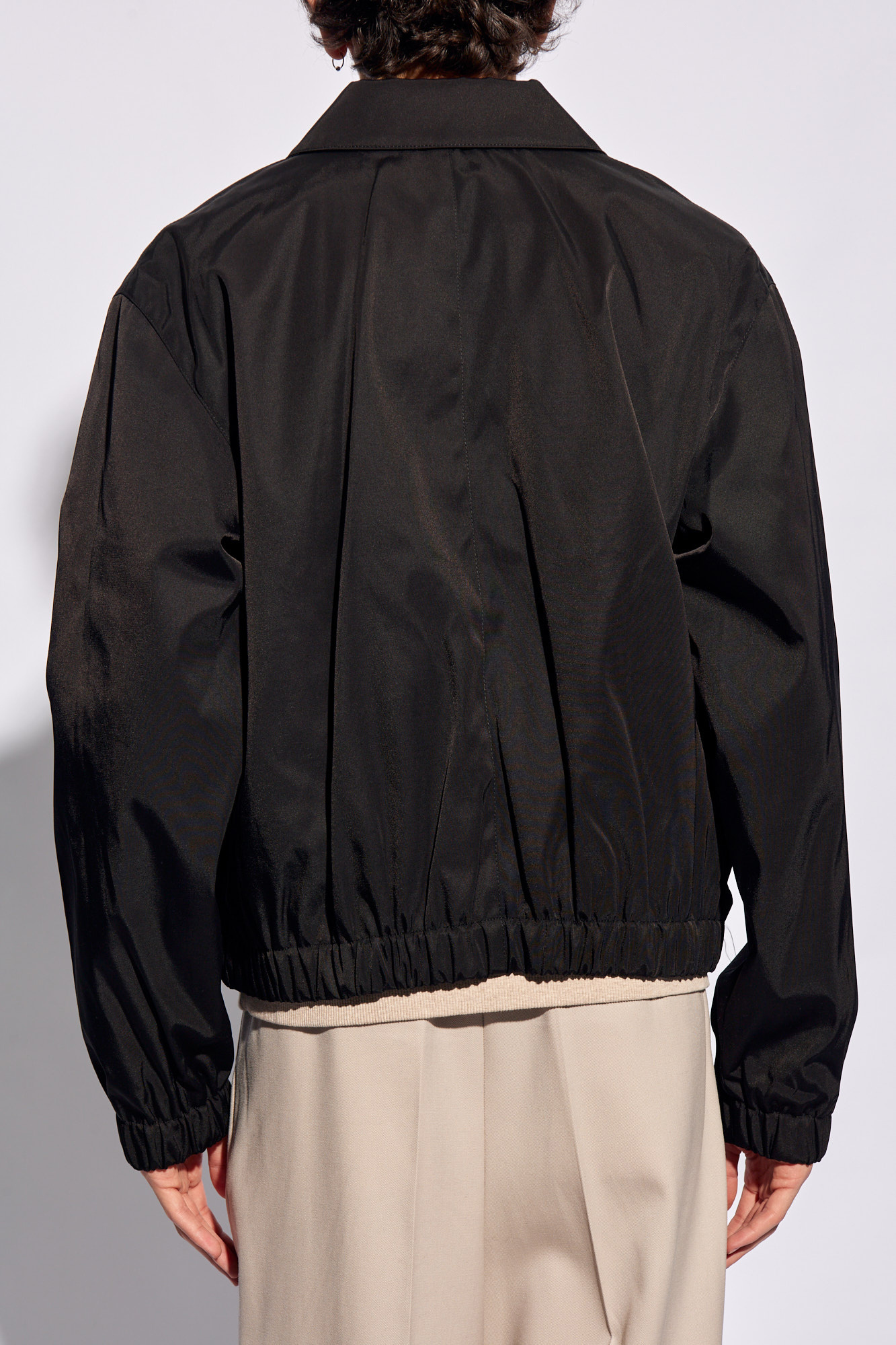 Ami Alexandre Mattiussi Jacket with metal logo | Men's Clothing 